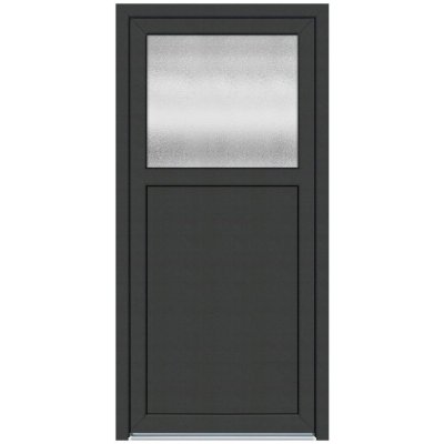 Solid Elements Premium Easy plast pravé antracit prosklené W1DRBCZTK2.0034 90 cm – Hledejceny.cz