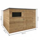 Bohemit Avenir 2 x 3 m přírodní