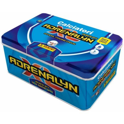 PANINI ITALSKÁ SERIE A 23/24 Adrenalyn XL tin – Zboží Mobilmania