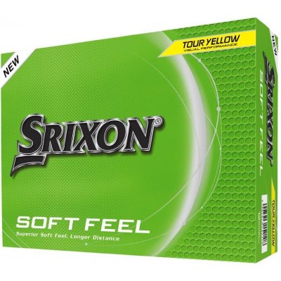 SRIXON Soft Feel 13 žluté 12 ks – Sleviste.cz