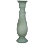 Svícen|váza 40cm, ABRIL, zelená matná|Vidrios San Miguel|Recycled Glass – Hledejceny.cz