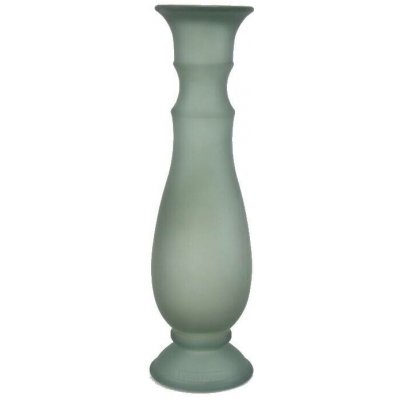 Svícen|váza 40cm, ABRIL, zelená matná|Vidrios San Miguel|Recycled Glass – Hledejceny.cz