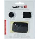 Pouzdro SWISSTEN set kovových štítků k magnetickým držákům, černé – Hledejceny.cz