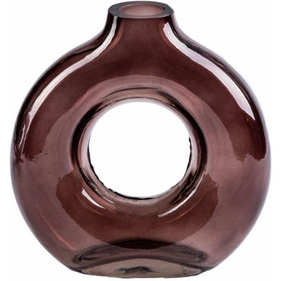 DONUT Skleněná váza, ø 17 cm × 17 cm 19034-17-73 – Hledejceny.cz
