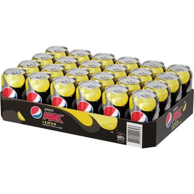 Pepsi Max Lemon 24 x 330 ml – Zbozi.Blesk.cz