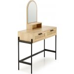 Halmar Toaletní stolek Carmen přírodní/černý – Zboží Dáma