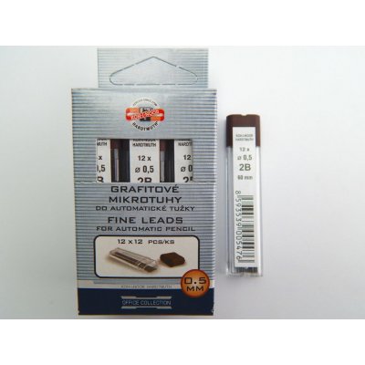 Koh-i-noor Tuhy 4152 2B pr.0,5 mm grafitové – Zboží Živě
