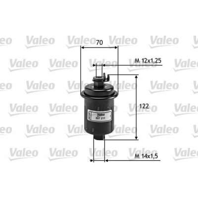 Palivový filtr VALEO 587211 – Zboží Mobilmania