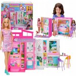 Mattel Barbie útulný domek s panenkou HRJ77 – Zboží Dáma Mattel Barbie útulný domek s panenkou HRJ77 – Zboží Dáma
