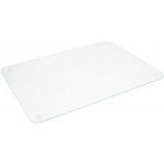 Contacto Skleněné prkénko na krájení, žebrovaný povrch, pČervenáiskluzové nožičky, volitelná verze : 40 x 30 cm Verze: 40 x 30 cm – Sleviste.cz