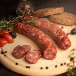 Authentic Zvěřinové klobásy se sýrem Gouda 250 g – Zboží Dáma