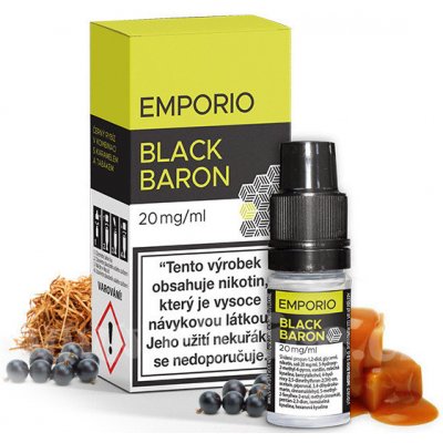 Imperia Emporio SALT Black Baron 10 ml 20 mg – Zbozi.Blesk.cz