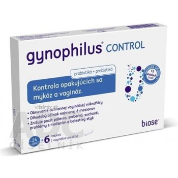 Gynophylus Control vaginální tablety 1 x 6 ks