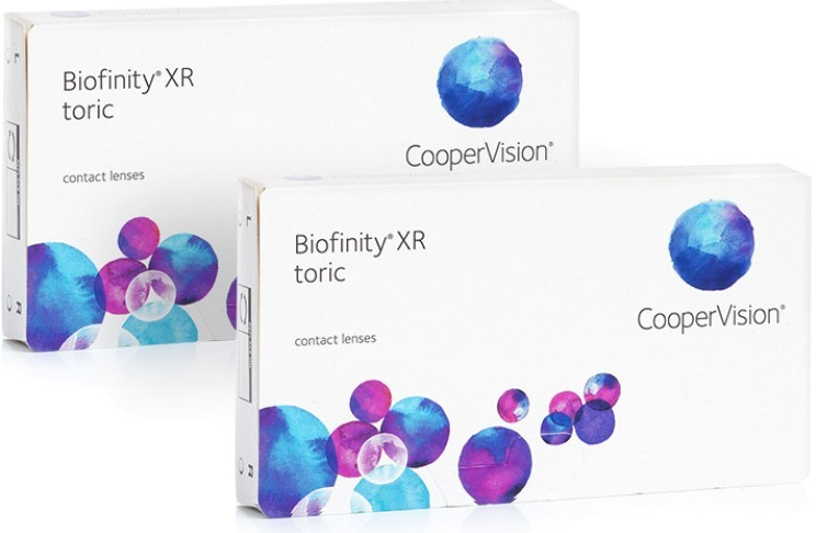 Cooper Vision Biofinity XR Toric 6 čoček