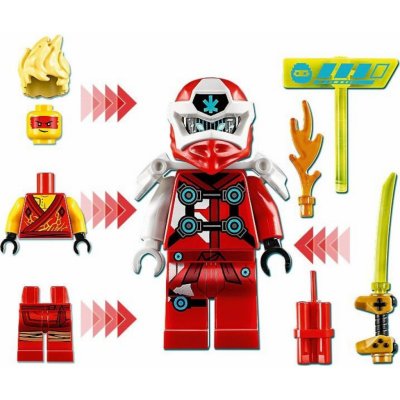 LEGO® NINJAGO® 71714 Kaiův avatar arkádový automat – Zboží Mobilmania