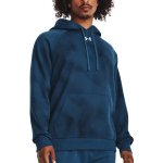 Under Armour UA Rival Fleece Printed HD-BLU 1379759-426 – Zboží Mobilmania