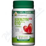 BioPharma Koenzym Q10 Forte 60 mg + Vitamín E 60 kapslí – Zbozi.Blesk.cz