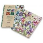 Pigna kroužkový blok Nature Flowers A4 čtverečkovaný 135 listů – Zboží Živě