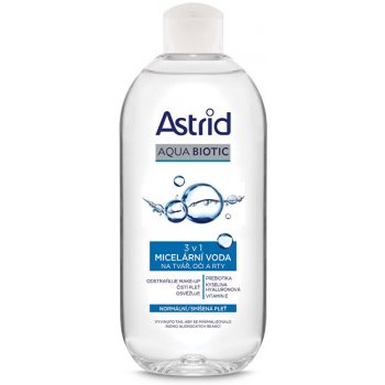 Astrid Fresh Skin 3v1 micelární voda pro normální a smíšenou pleť 400 ml