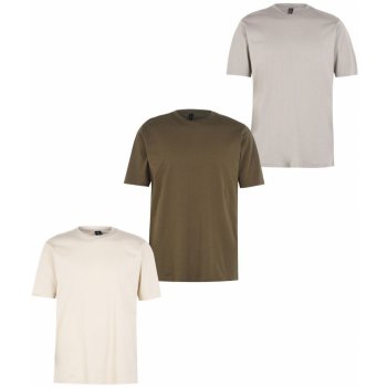 Donnay 3 Pack T Shirts Mens GreyM/CharM/Blk