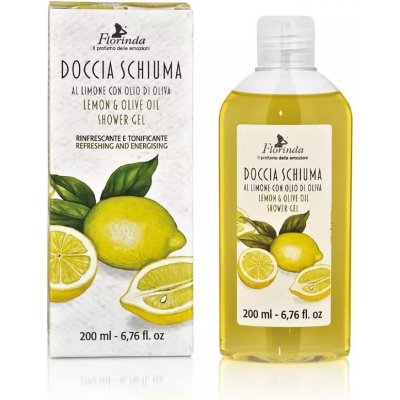 Florinda sprchová pěna s citrónem a olivovým olejem 200 ml