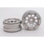 Absima Kovové Beadlock CNC disky 1.9 PT Ecohole Silver/Silver 2 ks – Sleviste.cz