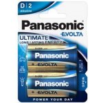 PANASONIC EVOLTA Platinum D 2ks LR20EGE/2BP – Zboží Živě