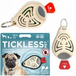 Tickless pet Ultrazvukový odpuzovač klíšťat a blech pro psy barvy beige 1 kus – Zboží Dáma