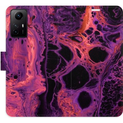 iSaprio Flipové Abstract Dark 02 - Xiaomi Redmi Note 12S – Zboží Živě