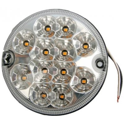 MULTIPA Couvací světlo zadní kulaté, 95 mm, 12 x LED, 12 / 24 V – Hledejceny.cz