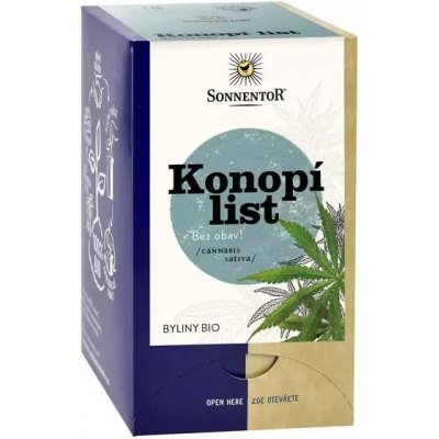 Sonnentor Konopí list byliny bio 27 g – Zbozi.Blesk.cz