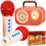 Dvojitá karaoke sada mideer mikrofony – Zboží Mobilmania