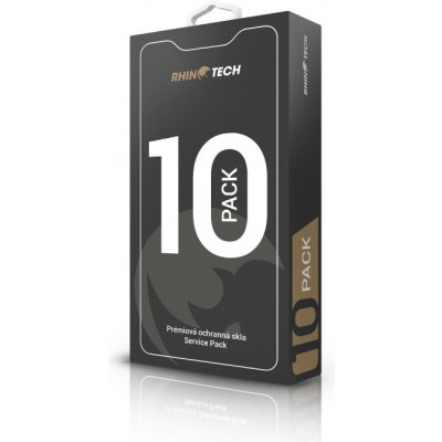 RhinoTech tvrzené 2.5D sklo 10Pack pro Apple iPhone 7 Plus / 8 Plus Bílá RT10P018 – Zbozi.Blesk.cz