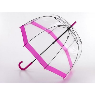 Fulton průhledný holový deštník Birdcage 1 Pink L041-6 mFU0013 – Hledejceny.cz