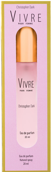 Christopher Dark Vivre parfémovaná voda dámská 20 ml