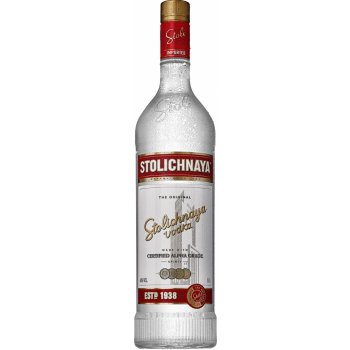 Stolichnaya Vodka 40% 1 l (holá láhev)