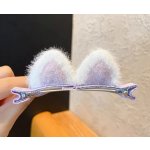 B-TOP Plyšové kočičí sponky do vlasů - 2 ks – Sleviste.cz