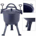 kamille Myslivecký kotlík 15l litinový_smalt. vn. – Zboží Dáma
