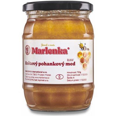 Marlenka Med květový pohankový 750 g – Zboží Dáma