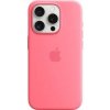 Pouzdro a kryt na mobilní telefon Apple Apple iPhone 15 Pro Silicone Case s MagSafe - růžový MWNJ3ZM/A