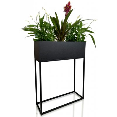 Flexistyle Stojan na květiny Fiorino Loft Antracit 62 x 22 x 80 cm – Zboží Dáma