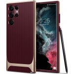 Pouzdro SPIGEN Neo Hybrid Samsung Galaxy S22 Ultra Burgundy – Hledejceny.cz