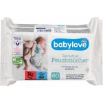 Babylove Sensitive vlhčené ubrousky 2 x 80 ks 160 ks