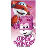 Cerda Osuška - Super Wings - růžová - 70 x 140 cm – Zboží Dáma