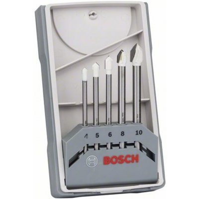 Bosch 5dílná sada vrtáků na dlaždice CYL-9 Ceramic 4,0; 5,0; 6,0; 8,0; 10,0 mm 2608587169