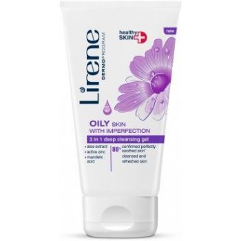 Lirene HS+ Mastná pleť čistící gel 150 ml