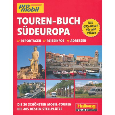 publikace Touren Buch Sudeurope německy