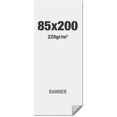 Jansen Display Tisk banner No Curl 85 x 200 cm – Hledejceny.cz
