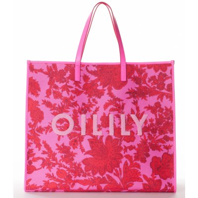 Oilily Velká shopper taška Speak Joy růžová – Zboží Mobilmania