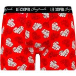 Lee Cooper pánské boxerky Lee Cooper Patterned červená – Zbozi.Blesk.cz